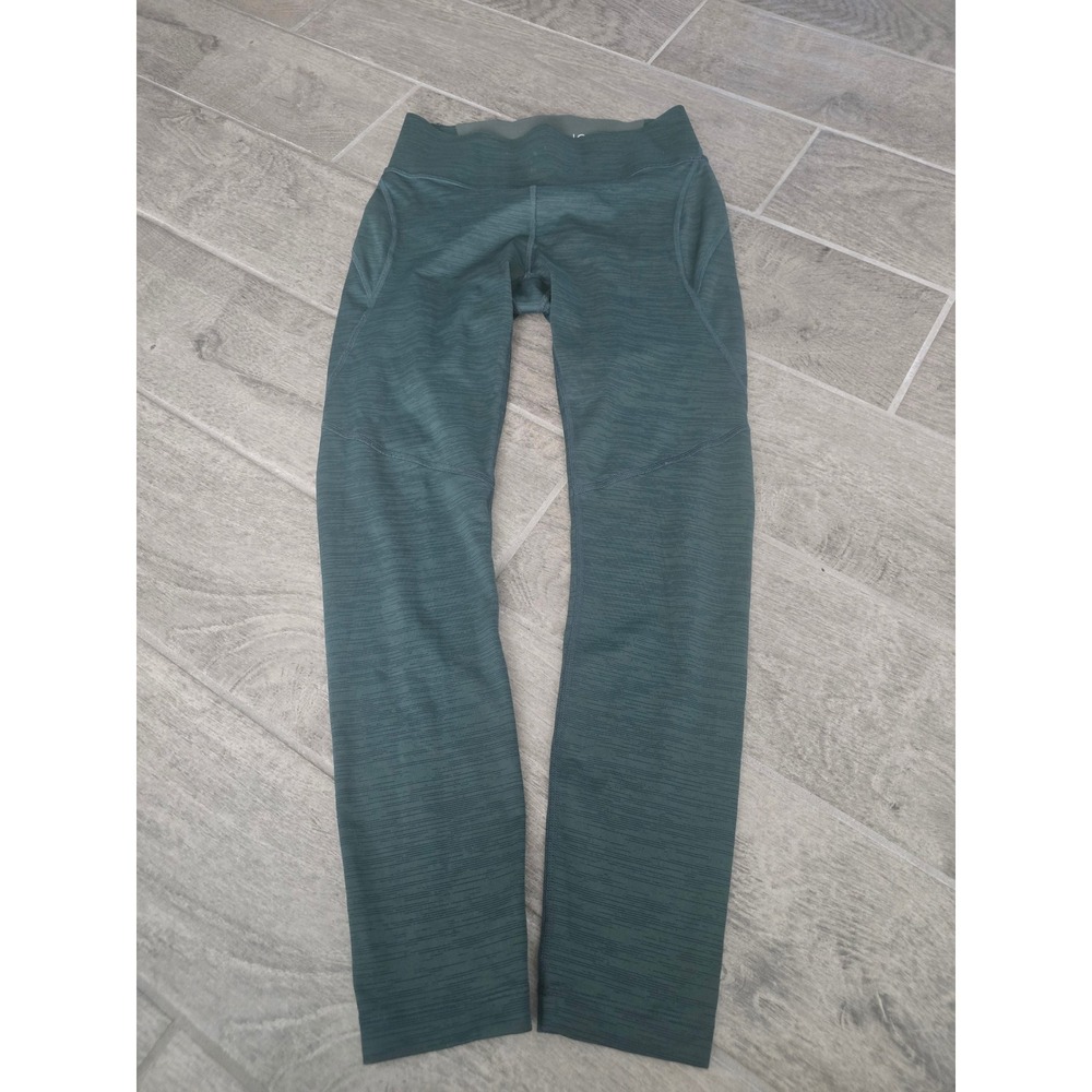 Outdoor Voices TechSweat 7/8 Leggings Womens‎ Small Green Athletic Yoga Training